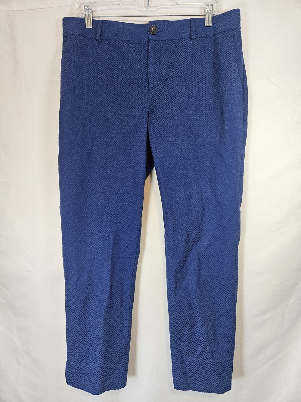 Banana Republic Cobalt Blue Straight-Leg Women's Pants
